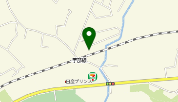 アイフルホーム宇部店則貞展示場の地図画像