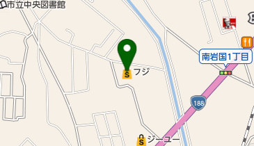フジ南岩国店の地図画像