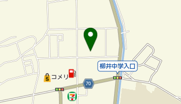 フジ柳井店の地図画像