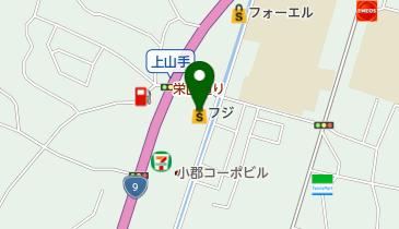 フジ小郡店の地図画像