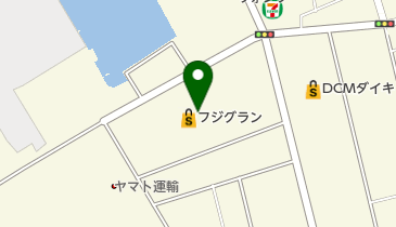 フジグラン宇部の地図画像