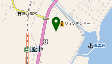 マックスバリュ通津店の地図画像