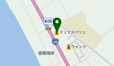 マックスバリュ室積店の地図画像