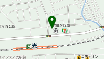 丸久虹ケ丘店の地図画像