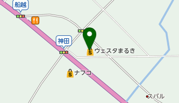 ウェスタまるき神田店の地図画像
