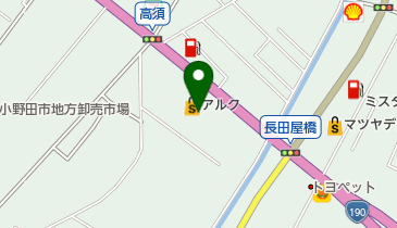 アルク小野田店の地図画像