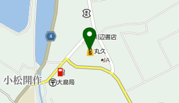 丸久大島小松店の地図画像