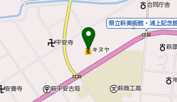 キヌヤひやこ店の地図画像