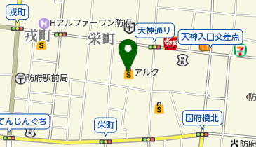 アルク防府店の地図画像