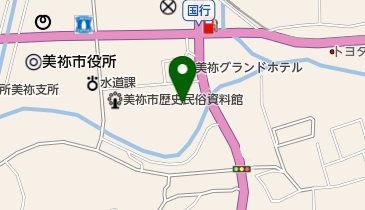 ウェスタまるき美祢店の地図画像