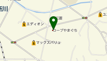 コープここと宇部店の地図画像