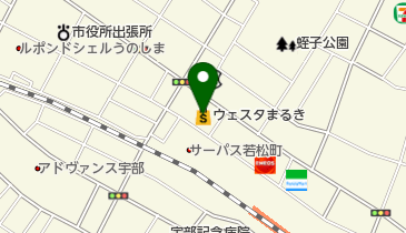 ウェスタまるき小松原通り店の地図画像