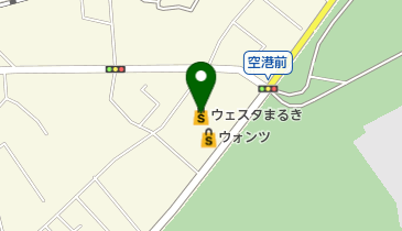 ウェスタまるき空港通り店の地図画像