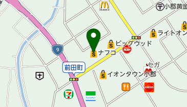ホームプラザナフコ小郡店の地図画像
