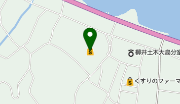 ホームセンタージュンテンドー大島店の地図画像