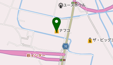 ホームプラザナフコ南萩店の地図画像