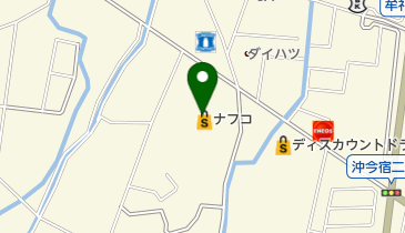 ホームプラザナフコ牟礼店の地図画像