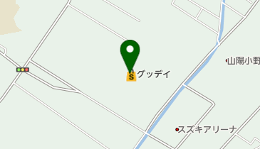 ホームセンターグッデイ小野田店の地図画像