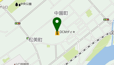 DCM山口店の地図画像