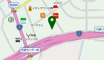 ホームセンターグッデイ山口小郡店の地図画像