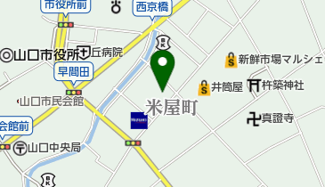 コーケンドラッグ山口米屋町店の地図画像