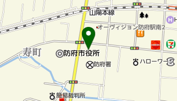 クスリ岩崎チェーン防府駅南店の地図画像