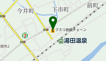 クスリ岩崎チェーン湯田温泉駅前店の地図画像