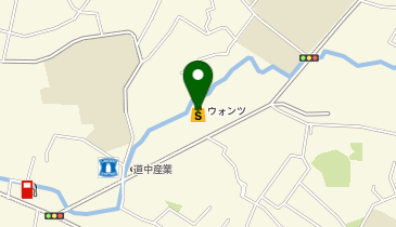 ウォンツ宇部沼店の地図画像