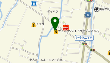 ディスカウントドラッグコスモス沖今宿店の地図画像