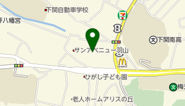 ココカラファインサンタウン東駅店の地図画像