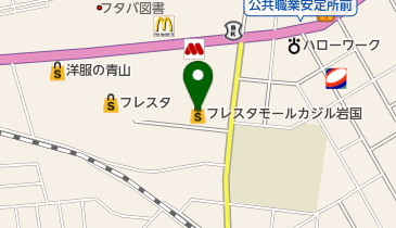 フレスタモールカジル岩国の地図画像