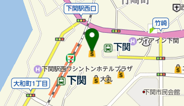 リピエ下関の地図画像