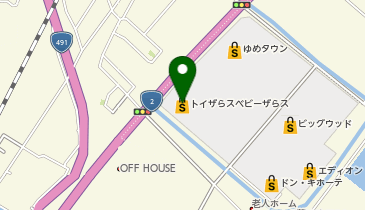 トイザらスベビーザらス下関店の地図画像