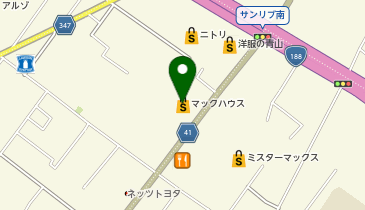 マックハウス下松店の地図画像