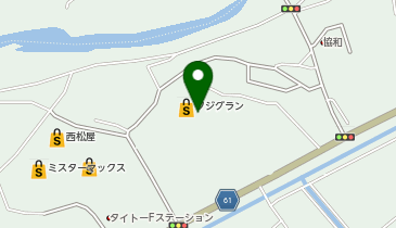 ハニーズ山口フジグラン店の地図画像