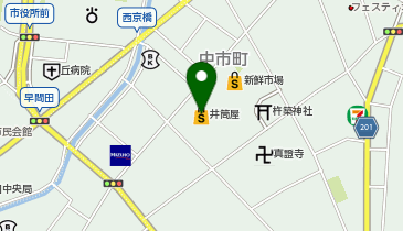 ミキハウス山口井筒屋店の地図画像