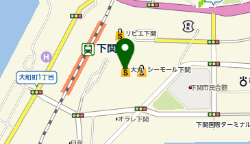 familiar大丸下関店の地図画像