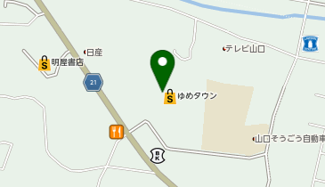 ハニーズゆめタウン山口店の地図画像