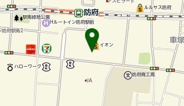マックハウスイオン防府店の地図画像