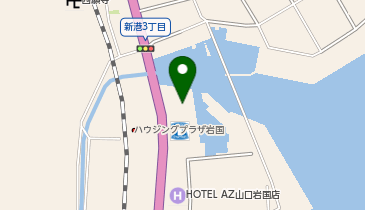 ポイント岩国店の地図画像