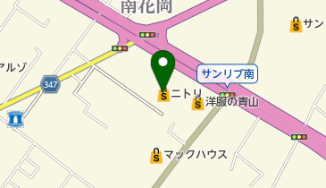 ニトリ下松店の地図画像