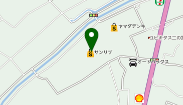 ニトリサンパークあじす店の地図画像