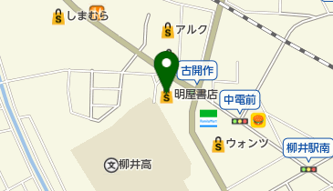 (株)明屋書店柳井店の地図画像