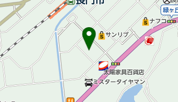 (株)明屋書店長門店の地図画像