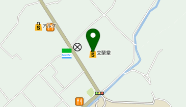 文榮堂山口大学前店の地図画像