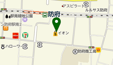 未来屋書店防府店の地図画像