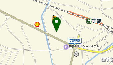 明林堂書店フジ西宇部店の地図画像