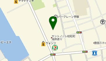 ブックオフ宇部店の地図画像