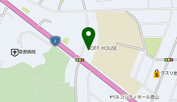 ブックオフ周南秋月店の地図画像