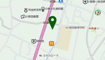 ザ・ビッグ小郡店の地図画像